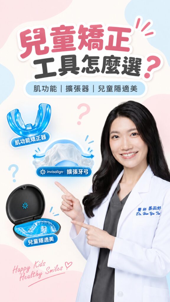 兒童矯正工具怎麼選？擴弓器與兒童隱適美短影音封面